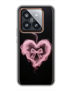 Чехол для Xiaomi 14 Pro с картинкой «Дымчатое сердце» Чехол для Xiaomi 14 Pro с картинкой «Дымчатое сердце»