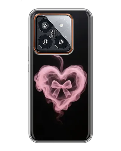 Чехол для Xiaomi 14 Pro с картинкой «Дымчатое сердце» Чехол для Xiaomi 14 Pro с картинкой «Дымчатое сердце»