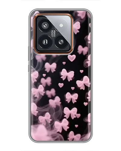Чехол для Xiaomi 14 Pro с картинкой «Неоновое кружево» Чехол для Xiaomi 14 Pro с картинкой «Неоновое кружево»