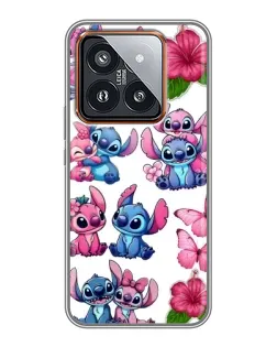 Чехол для Xiaomi 14 Pro с картинкой «Стикеры Stitch и Angel» Чехол для Xiaomi 14 Pro с картинкой «Стикеры Stitch и Angel»