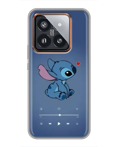 Чехол для Xiaomi 14 Pro с картинкой «Музыкальный Stitch»