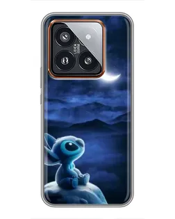 Чехол для Xiaomi 14 Pro с картинкой «Лунная ночь Стича» Чехол для Xiaomi 14 Pro с картинкой «Лунная ночь Стича»
