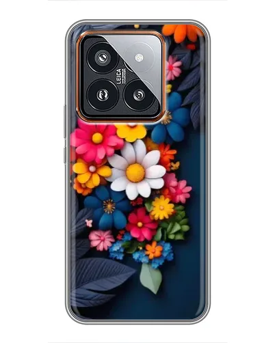 Чохол для Xiaomi 14 Pro з картинкою «Квіткова феєрія»