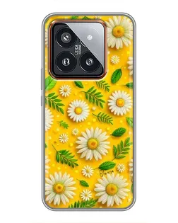 Чохол для Xiaomi 14 Pro з картинкою «Ромашкове сонце»