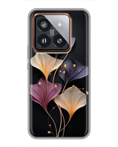 Чохол для Xiaomi 14 Pro з картинкою «Лілові квіти грації»