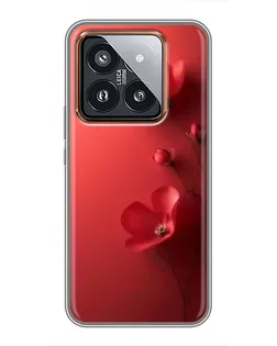 Чохол для Xiaomi 14 Pro з картинкою «Макові суцвіття»