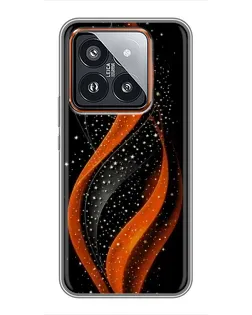 Чохол для Xiaomi 14 Pro з картинкою «Вогняна зоряна хвиля»
