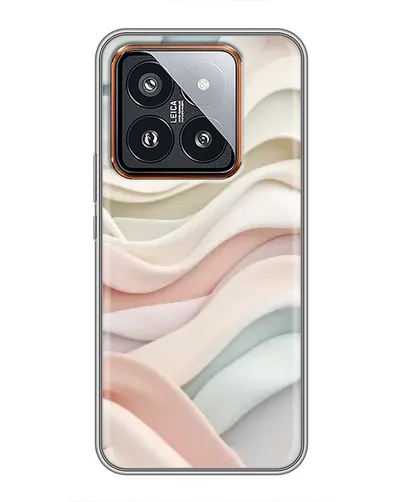 Чохол для Xiaomi 14 Pro з картинкою «Пастельні ніжні хвилі»