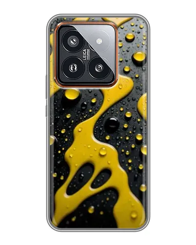 Чохол для Xiaomi 14 Pro з картинкою «Рідке жовте золото»