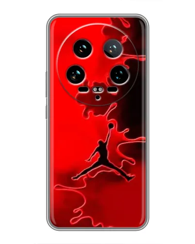 Чохол для Xiaomi 14 Ultra з картинкою «Jordan Red Smoke»