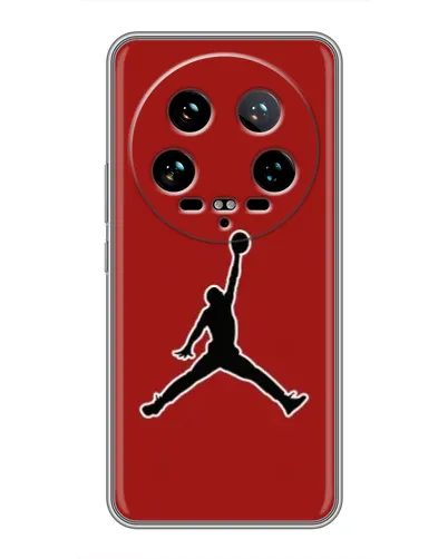 Чохол для Xiaomi 14 Ultra з картинкою «Jordan Red Back»