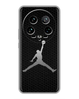 Чохол для Xiaomi 14 Ultra з картинкою «Jordan Dark Carbon»