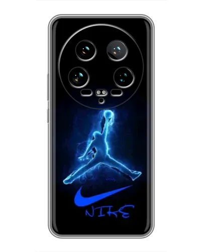 Чохол для Xiaomi 14 Ultra з картинкою «Jordan Neon Blue»