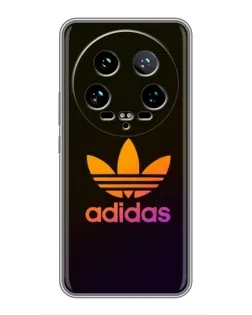 Чехол для Xiaomi 14 Ultra с картинкой «Градиент Adidas»