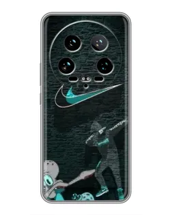 Чохол для Xiaomi 14 Ultra з картинкою «Спортивний арт Nike»