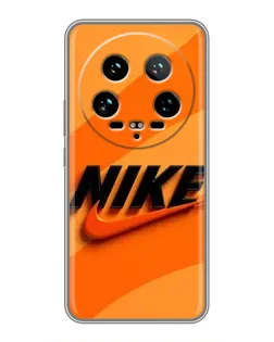 Чохол для Xiaomi 14 Ultra з картинкою «Помаранчевий драйв Nike»