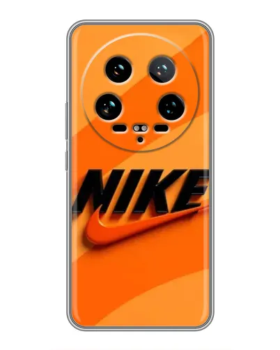 Чохол для Xiaomi 14 Ultra з картинкою «Помаранчевий драйв Nike»