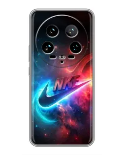 Чохол для Xiaomi 14 Ultra з картинкою «Вогняний логотип Nike»