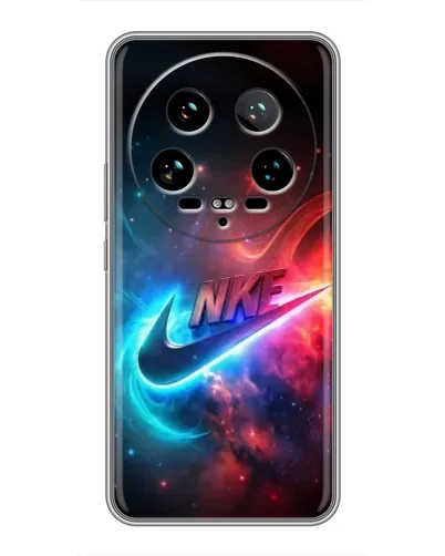 Чохол для Xiaomi 14 Ultra з картинкою «Вогняний логотип Nike»