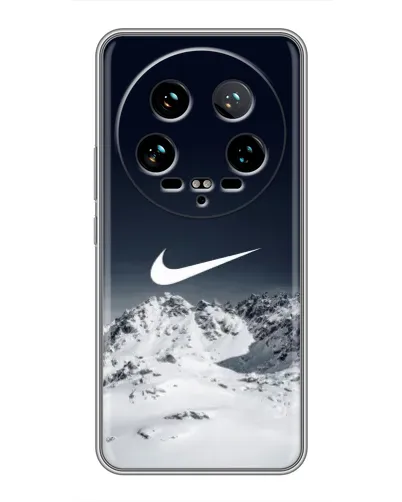 Чохол для Xiaomi 14 Ultra з картинкою «Nike — зимові гори»