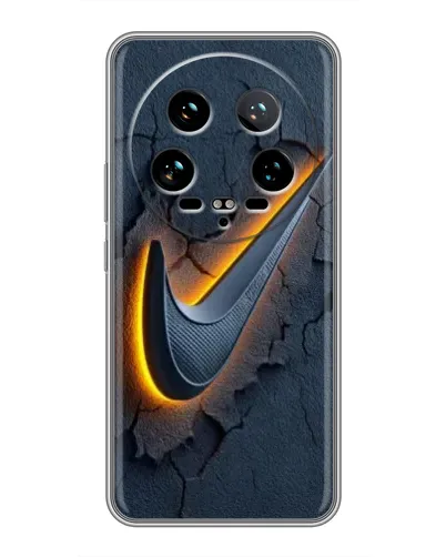 Чохол для Xiaomi 14 Ultra з картинкою «Об'ємний логотип Найк»