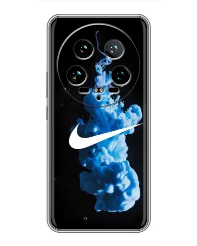 Чохол для Xiaomi 14 Ultra з картинкою «Nike та синій дим»
