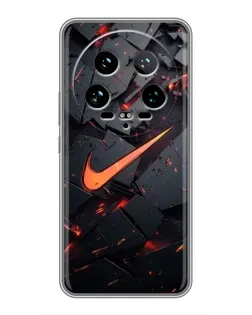 Чохол для Xiaomi 14 Ultra з картинкою «Nike — ефект розломів»