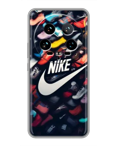 Чохол для Xiaomi 14 Ultra з картинкою «Колекція кросівок Nike»
