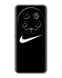 Чехол для Xiaomi 14 Ultra с картинкой «Минималистический Найк»