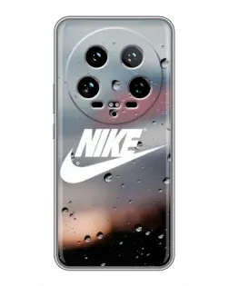 Чехол для Xiaomi 14 Ultra с картинкой «Nike в стиле ретро»