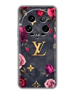 Чохол для Xiaomi 14 Ultra з картинкою «Квітковий Louis Vuitton»