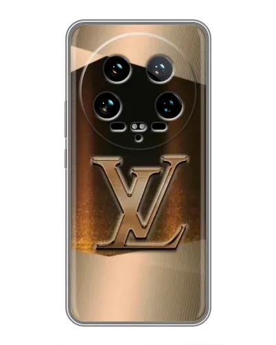Чехол для Xiaomi 14 Ultra с картинкой «LV — золотое сияние» Чехол для Xiaomi 14 Ultra с картинкой «LV — золотое сияние»