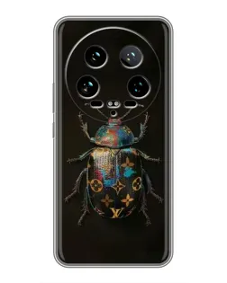Чехол для Xiaomi 14 Ultra с картинкой «LV — мраморный принт»