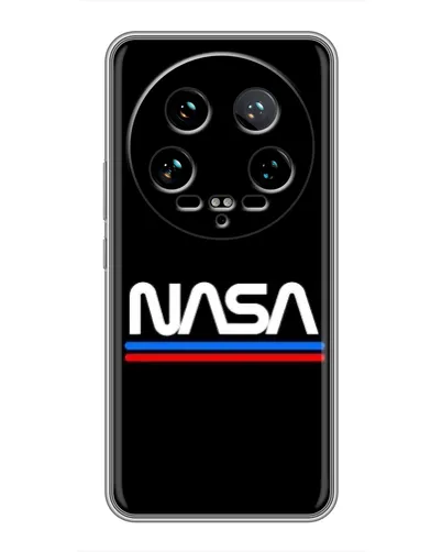 Чохол для Xiaomi 14 Ultra з картинкою «NASA — класика Red Blue»