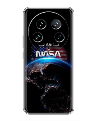 Чохол для Xiaomi 14 Ultra з картинкою «Земля з космосу NASA»