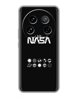 Чохол для Xiaomi 14 Ultra з картинкою «NASA — технічний принт»