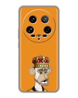 Чохол для Xiaomi 14 Ultra з картинкою «Золота мавпа Bored Ape» Чохол для Xiaomi 14 Ultra з картинкою «Золота мавпа Bored Ape»