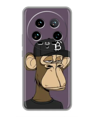 Чохол для Xiaomi 14 Ultra з картинкою «Bored Ape в кепці»