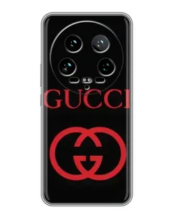 Чохол для Xiaomi 14 Ultra з картинкою «Gucci — червоний логотип»