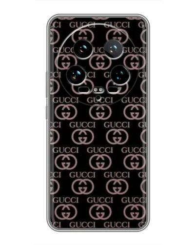 Чохол для Xiaomi 14 Ultra з картинкою «Класична монограма Gucci»