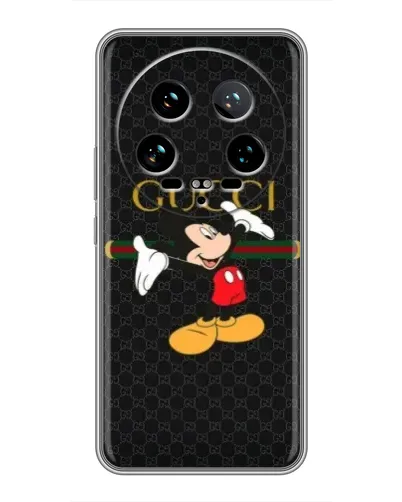 Чохол для Xiaomi 14 Ultra з картинкою «Міккі Маус Gucci»