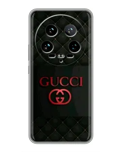 Чохол для Xiaomi 14 Ultra з картинкою «Gucci — стьобаний чорний»