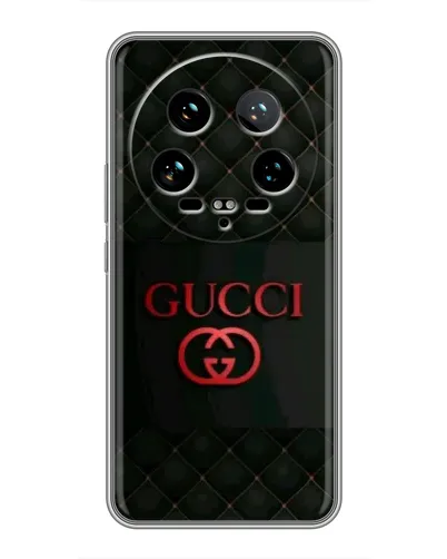 Чохол для Xiaomi 14 Ultra з картинкою «Gucci — стьобаний чорний»