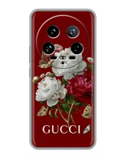 Чохол для Xiaomi 14 Ultra з картинкою «Gucci — сад»