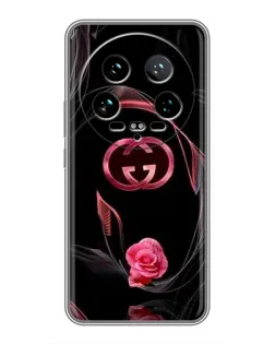 Чохол для Xiaomi 14 Ultra з картинкою «Gucci — неонова троянда»