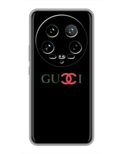 Чохол для Xiaomi 14 Ultra з картинкою «Gucci — червоний градієнт»