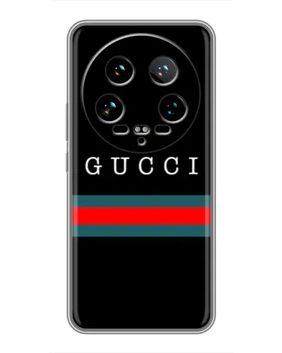 Чохол для Xiaomi 14 Ultra з картинкою «Gucci — червоний пояс»