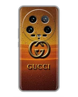 Чехол для Xiaomi 14 Ultra с картинкой «Gucci — солнечный градиент»