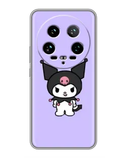 Чохол для Xiaomi 14 Ultra з картинкою «Kuromi — ніжний фіолетовий»