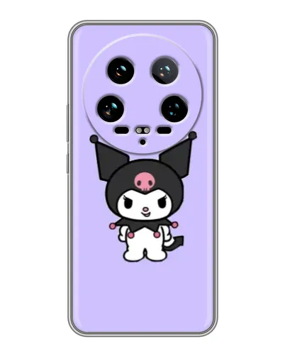 Чохол для Xiaomi 14 Ultra з картинкою «Kuromi — ніжний фіолетовий»